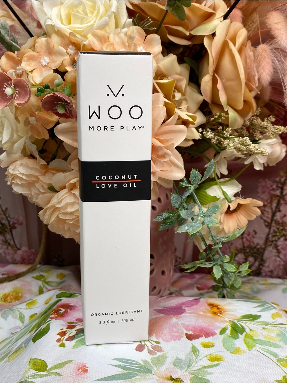More Play Coconut Love Oil - Organic Lubricant (White)